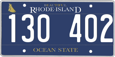 RI license plate 130402