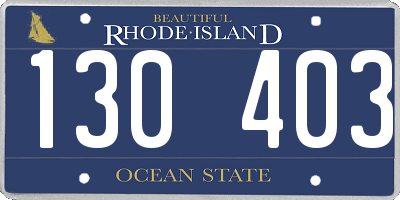 RI license plate 130403