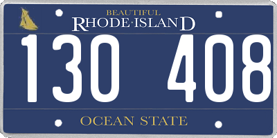 RI license plate 130408