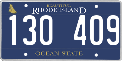RI license plate 130409