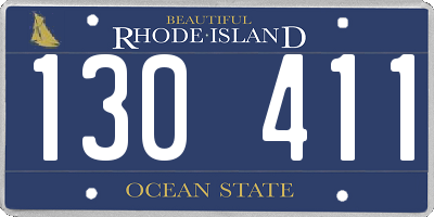 RI license plate 130411