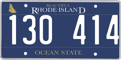 RI license plate 130414