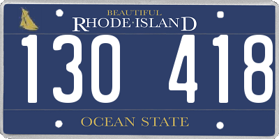 RI license plate 130418
