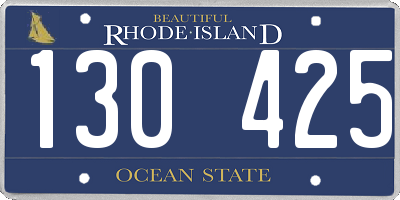 RI license plate 130425