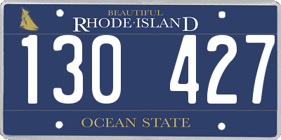 RI license plate 130427