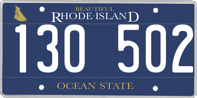 RI license plate 130502