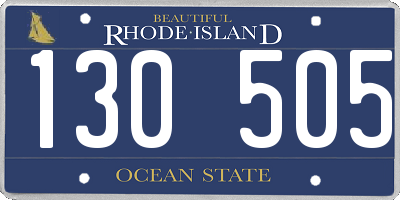RI license plate 130505