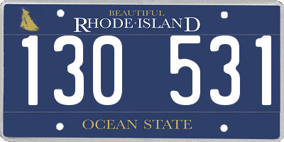 RI license plate 130531