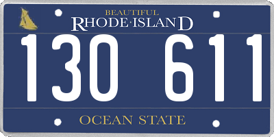 RI license plate 130611