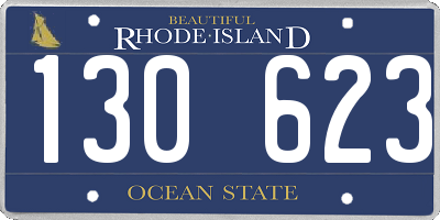 RI license plate 130623