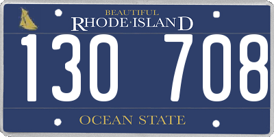 RI license plate 130708