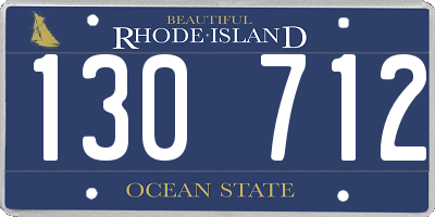 RI license plate 130712