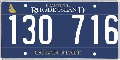 RI license plate 130716