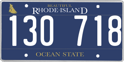 RI license plate 130718