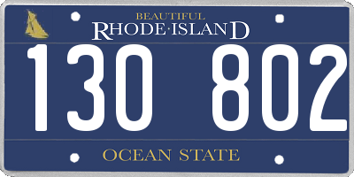 RI license plate 130802