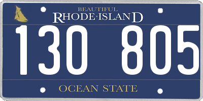 RI license plate 130805