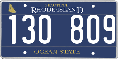RI license plate 130809