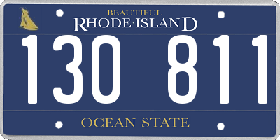 RI license plate 130811