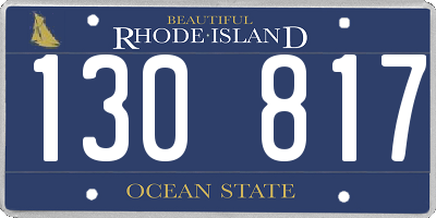 RI license plate 130817