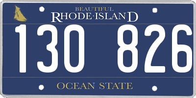 RI license plate 130826