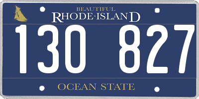 RI license plate 130827