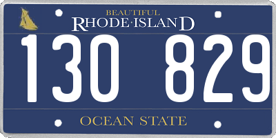 RI license plate 130829