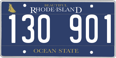 RI license plate 130901
