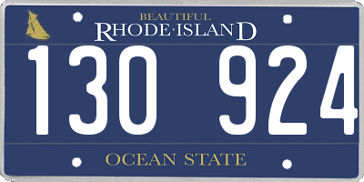 RI license plate 130924