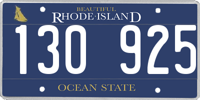 RI license plate 130925