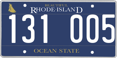 RI license plate 131005