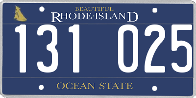 RI license plate 131025