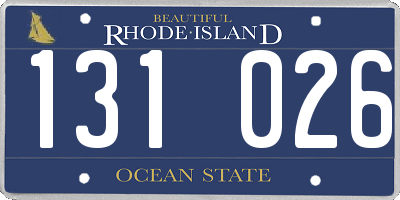 RI license plate 131026
