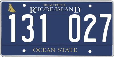 RI license plate 131027