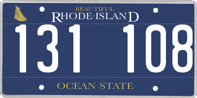 RI license plate 131108