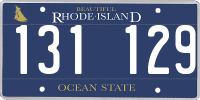 RI license plate 131129