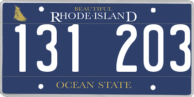 RI license plate 131203