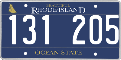 RI license plate 131205