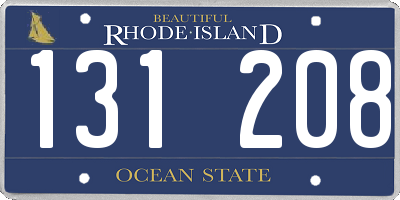 RI license plate 131208