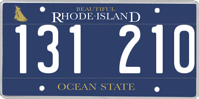 RI license plate 131210