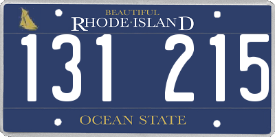 RI license plate 131215