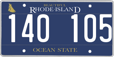 RI license plate 140105