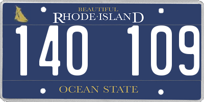 RI license plate 140109