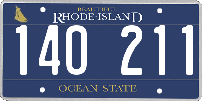 RI license plate 140211