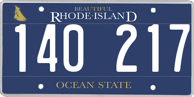 RI license plate 140217
