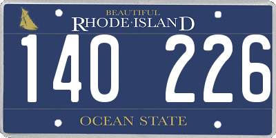 RI license plate 140226