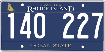 RI license plate 140227
