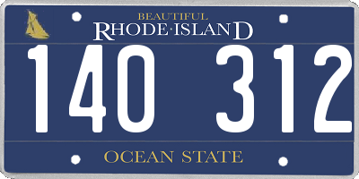 RI license plate 140312