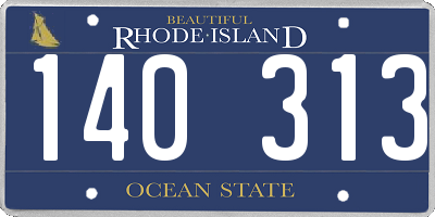 RI license plate 140313