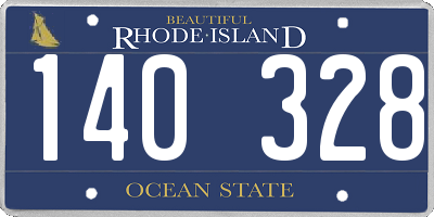 RI license plate 140328