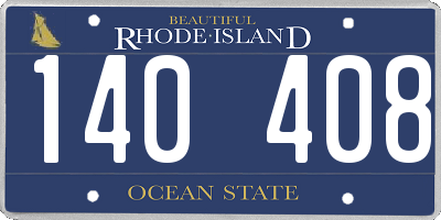 RI license plate 140408